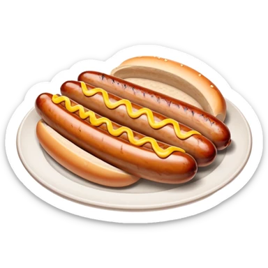 bratwurst sticker