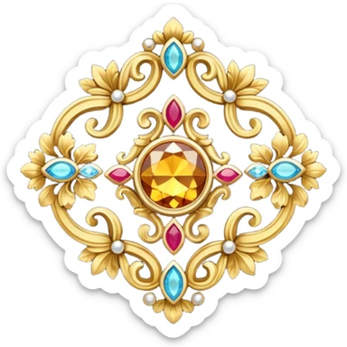 Rare Expensive Vintage Jewelry  sticker