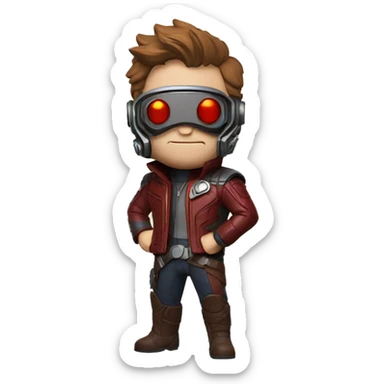 star lord sticker