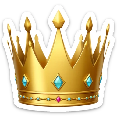 crown king sticker