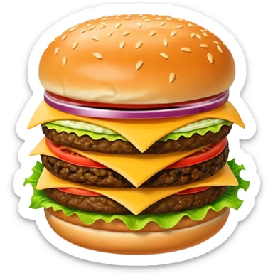 Crabby patty sticker
