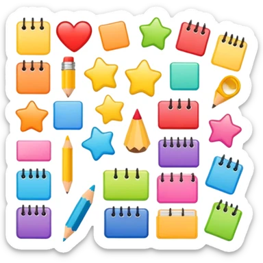 Planner note stickers sticker