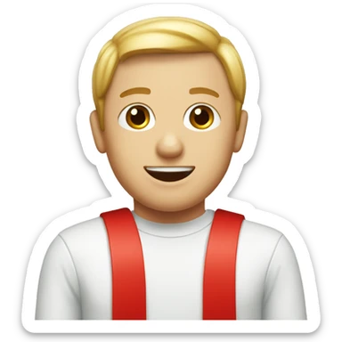 Aids Red ribbon sticker