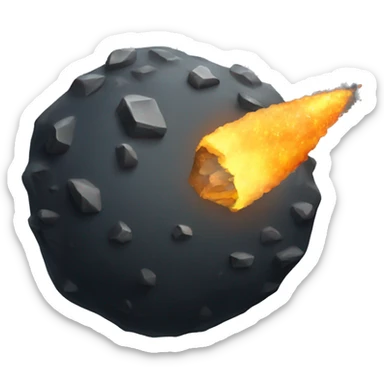 meteor sticker