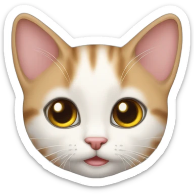 Chaton mignon sticker