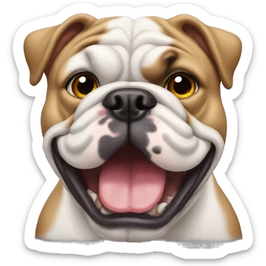 bulldog sticker