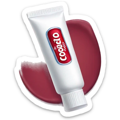 colgate toothpaste sticker