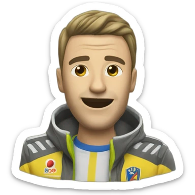 RireMême j'avais pas capté bravo champion 🤣😂😂👏 sticker