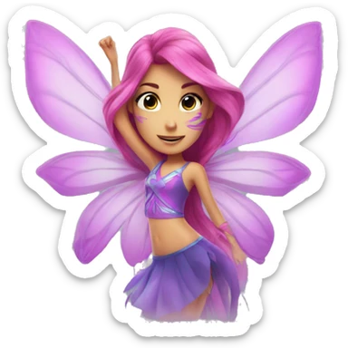 Bloom from winx sticker