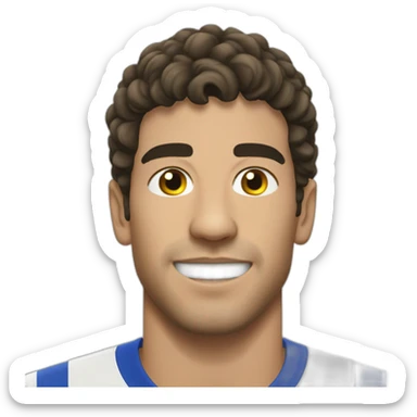 Luiz Suarez soccer sticker