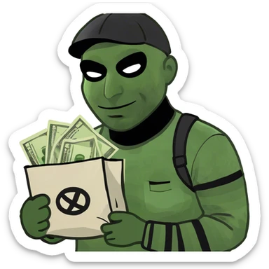 Make a robber sticker