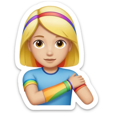 Rainbow nazi sticker