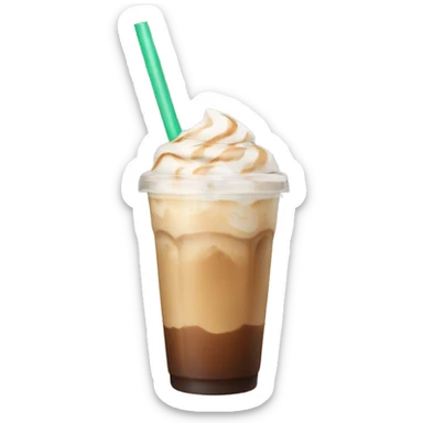 iced latte sticker