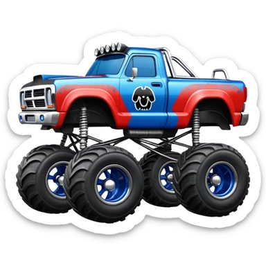 Monster Mutt best view  sticker