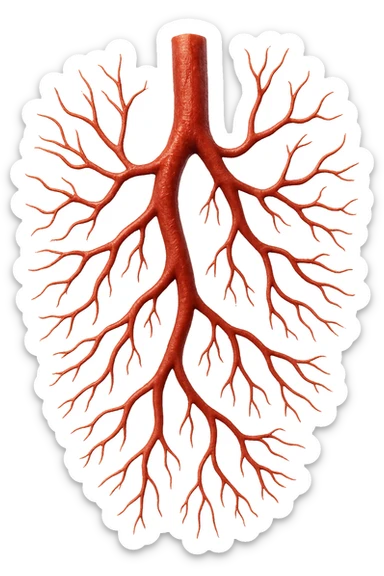 vena umana 3d sticker
