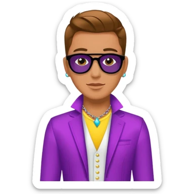 Frankie Zulferino, Pop Singer (b.1990) sticker