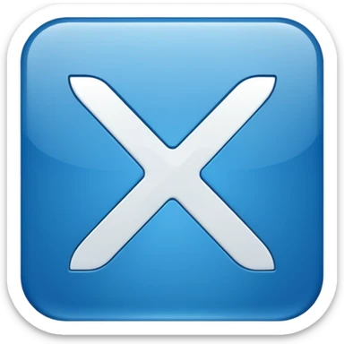 check mark button square sticker