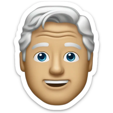 Bill clinton sticker