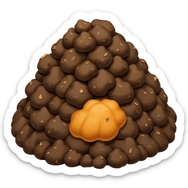 Clean up the cat poop sticker