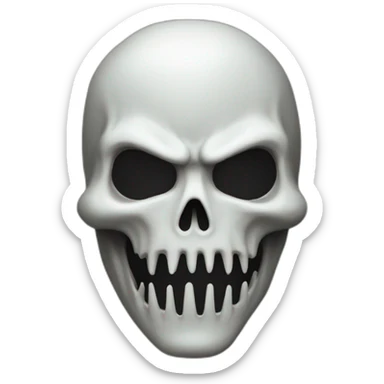 ghost from call of duty sticker