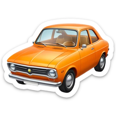 Orange opala sticker