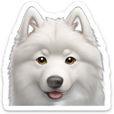 samoyed sticker