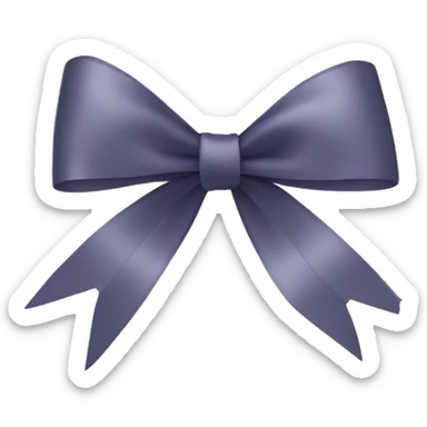coquette ribbon bow sticker