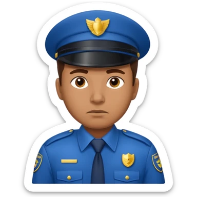 Security guard sticker