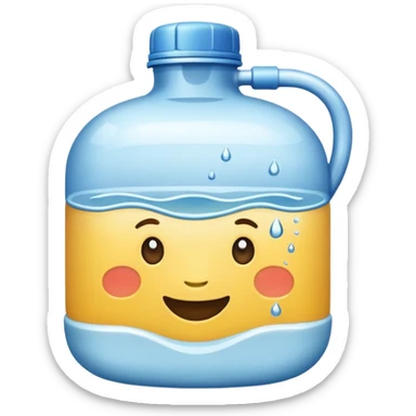 water canteen sticker