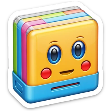 game cartridge sticker