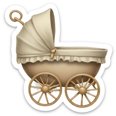 poussette  sticker