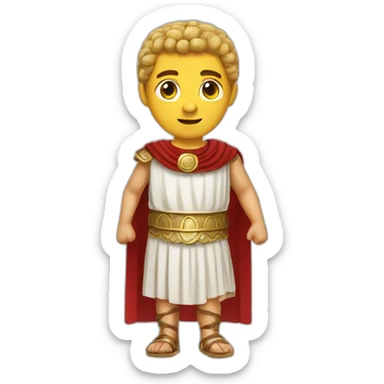 Roman Caesar sticker