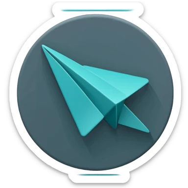 Minimalist outline icon, monoline style, thin clean contour, no shading, no gradients, transparent background, vector style, centered composition, flat design, elegant, premium, modern, Telegram emoji style, color palette: aqua teal #40B2D6 and slate gray #2F3B3E, no text, no background, 512x512 sticker