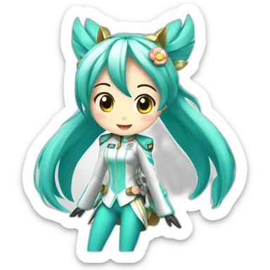 racing miku 2011 sticker