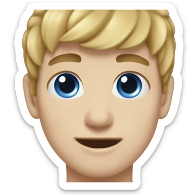 Chat britsh short haie yeux bleus sticker