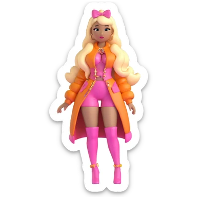 Nicki Minaj rapper sticker