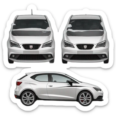Seat ibiza tdi mazout sticker