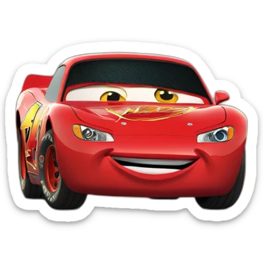 Flash McQueen sticker