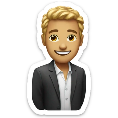 the host of the event sticker