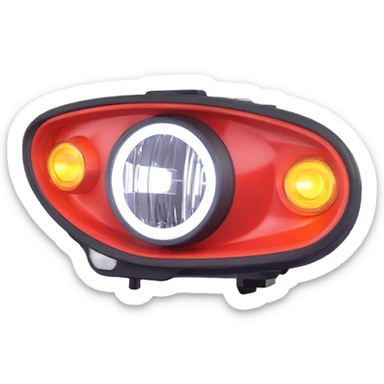 car headlight sticker