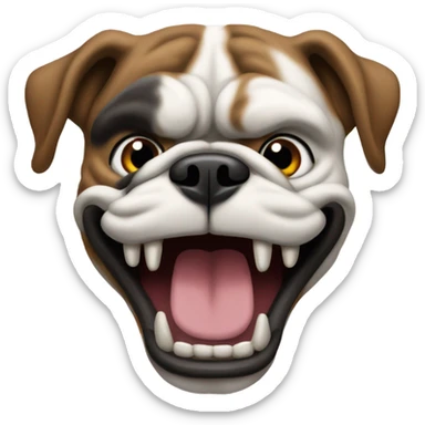 Georgia bulldog football sticker