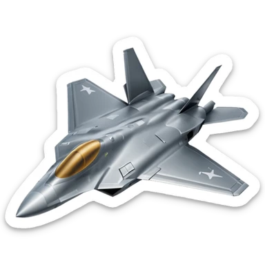 f22 raptor jet sticker