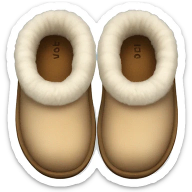 UGG slippers  sticker