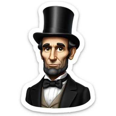 Abraham Lincoln sticker