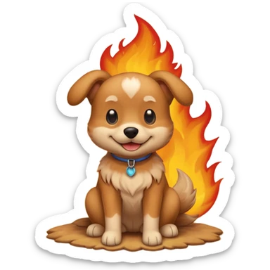 Meme this is fine sticker