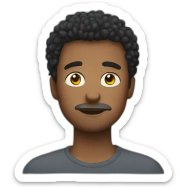 guy about to hqng himself sticker