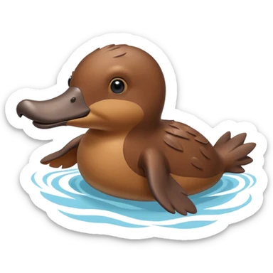 Platypus spirit animal   sticker