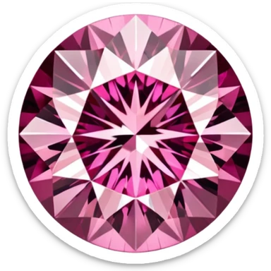 pink 56-carat diamond sticker