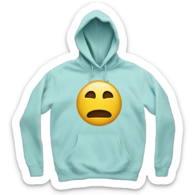 Hooded sweatshirt  sticker