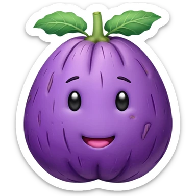 taro potato sticker